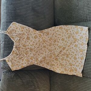 Floral Ribbed Body con Dress